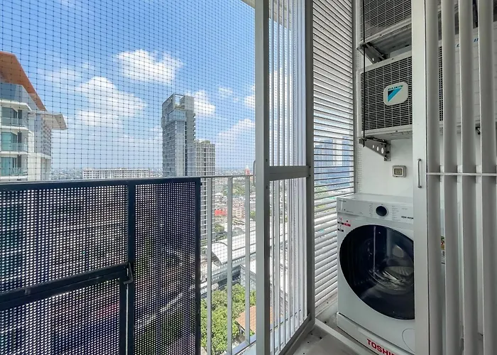 Near Bts L Sukhumvit L Pool And Garden L Sontana شقة *