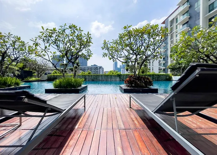شقة Near Bts L Sukhumvit L Pool And Garden L Sontana *
