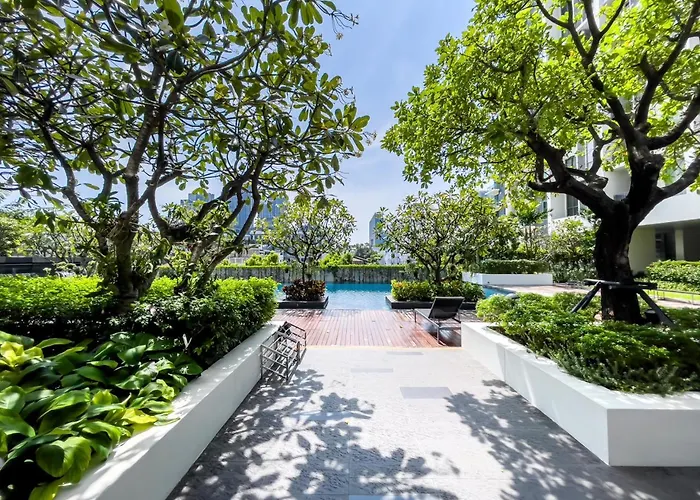 شقة Near Bts L Sukhumvit L Pool And Garden L Sontana بانكوك